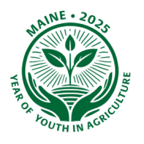 Maine Year of Youth in Agriculture logo