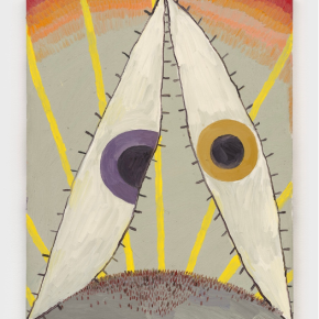 Matt Jones, Dawn V, 2025. Oil on canvas. 20h x 16w in. (Photo courtesy The Parsonage Gallery)