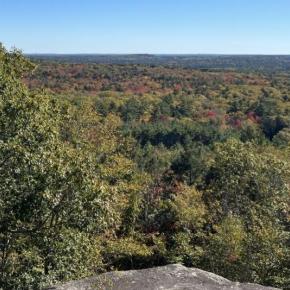 view from Bradbury Mountain State Park