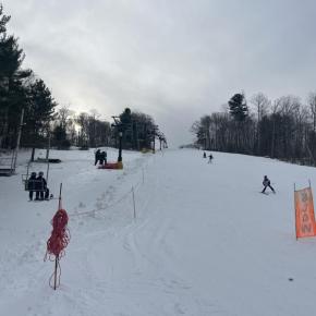Dec. 13 at the Camden Snow Bowl.  (Photo courtesy Camden Snow Bowl/Grace McMullin)