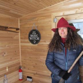 Salty Witch Sauna by founder Nicolle Littrell. Photo by Kay Stephens