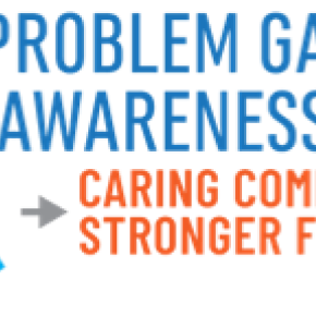 Problem Gambling Awareness Month logo