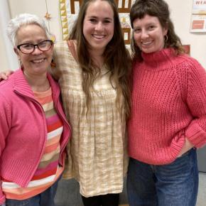 three women