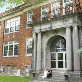 front side of building