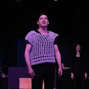 man on stage