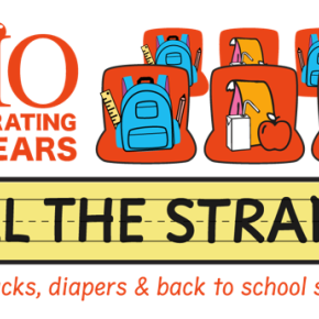 Fill the Strand with diapers...banner