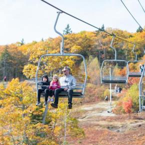 Camden Snow Bowl Fall Chairlift rides take place every Sunday through October. (Photo courtesy Camden Snow Bowl)