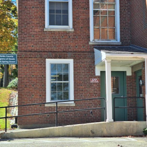 The building where the Waldo County Registry of Deeds is maintained. 