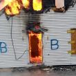 Sandy Weisman donated this old house to the South Thomaston Fire Department for live fire training.