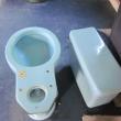 Free light blue toilet (South Portland)