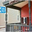 SEARSMONT - A pay phone by another name at Fraternity Village Store. A 2005 Maine law allowed citizens to petition for a "public interest" pay phone in areas where private services had pulled out of the disappearing pay phone market. (Photo by Ethan Andrews)