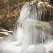 frozen waterfall