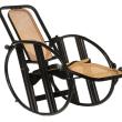 vintage, antique, furniture, chair, rocking, antonio, volpe, italian, auctions, maine, warren, designer