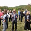 In Hope at the trailhead, before the ceremony on Wednesday, September 18. (Photo courtesy Coastal Mountains Land Trust)
