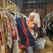 Mariellen Eaton, shown here in the costume loft at Watts Hall during last year's Together for Thomaston event. (Photo by Kendray Rodriguez)