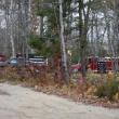 Staging on Feyler Road. (Photo by Sarah Thompson)