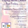 First Friday poster.
