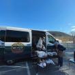 Turkey van ride. (Photo courtesy Maine Sport Outfitters)