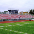 Camden Hills Regional High School football bleachers