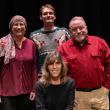 Heidi Holst, Jack Sullivan, Laura Morris (seated), George Bates. (Photo by Jack Sullivan)