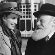 Maureen O’Hara and Edmund Gwenn in a scene from Miracle on 34th Street. (Photo courtesy Strand Theatre)