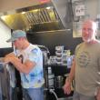 Brandon Allen and Todd Boynton in the back room. Photo by Kay Stephens