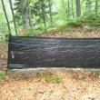 Silt fence. (Photo courtesy Knox-Lincoln Soil & Water Conservation District )