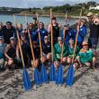 Come Boating Team at 2024 Pilot Gig Championships Sicily Isles. (Photo courtesy Belfast Free Library)