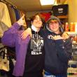 Two friends hanging out at The Landing Place.Photo by Kay Stephens