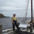 The author, who finds much of his inspiration from the sea. Photo courtesy Michael Paul Lund.