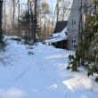 The walk-around in deep snow. (Photo by Sarah Thompson)