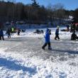 Kids playing hockey Photo by Kay Stephens