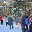 A winter walk at Merryspring. (Photo courtesy Merryspring Nature Center)