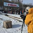 StreamState at the finish line of the Toboggan Nationals. Photo courtesy StreamState