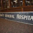 The old sign. (Photo by Sarah Thompson)