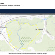 The site of a proposed 25-lot subdivision in West Rockport. ((Image courtesy Rockport Planning Board meeting packet)