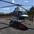 A cargo basket that can be pulled underneath a helicopter. (Photo by Sarah Thompson)