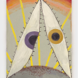 Matt Jones, Dawn V, 2025. Oil on canvas. 20h x 16w in. (Photo courtesy The Parsonage Gallery)