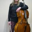 Kristi Spilde started playing cello in the 4th grade. In high school she was a member of the Moorhead High Apollo Strings, and in 1976 she toured Romania with the ensemble. Spilde studies with Paul Ross, founding cellist of the Portland String Quartet. In addition to playing with the Penobscot Bay Orchestra, she is principal cellist with the Augusta Symphony Orchestra. Spilde’s cello dates from 1752, in the Lowlands of Europe. She lives in Lincolnville with her husband, Ron Pinkham, and their cat, Betty. (P