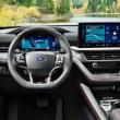 The ST wheel, with grips at 10:00 and 2:00, fills the hands nicely. As a top-end trim, the ST gets a large helping of features ranging from a B&O stereo and heated rear seats to the Ford Digital Experience and this new 13.2-inch touchscreen. The driver’s 12.3-inch digital instrument panel is new also. There’s no in-windshield head-up display, but navigation directions can be sent to either or both of these screens.