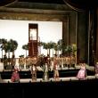 A scene from Act II of Rossini's "Il Barbiere di Siviglia." (Photo by Ken Howard/Metropolitan Opera)