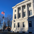 exterior of courthouse.