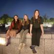 Sabrinnah from Lincoln County, Kaylee from Penobscot County, and Kai from Washington County visited the World War II monument while in Washington D.C. for the National 4-H Conference. (Photos courtesy University of Maine Cooperative Extension / Jessy Brainerd)