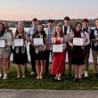 2024 - 2025 Waldo County Technical Center students celebrate their induction into National Technical Honor Society. (Photo courtesy Waldo County Technical Center)