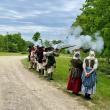 Colonial Maine Living History Association reenactors honor veterans on Memorial Day at the Pownalborough Court House in Dresden. The event begins at 11 a.m. on Monday, May 26. (Photo courtesy Bob Bond)