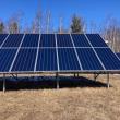 Camden solar array on Sagamore Farm