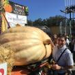 Charlie Costello with one of his great pumpkin. (Photo courtesy Merryspring Nature Center)