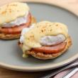 Try a grilled shrimp benedict