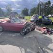 A Washington resident and his passenger were seriously injured in a two vehicles collision on Route 17, in Jefferson. (Photo courtesy Lincoln County Sheriff's Office)