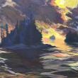 Islands by Marguerite Lawler, 30 x 40”, oil. (Photo courtesy Local Color)